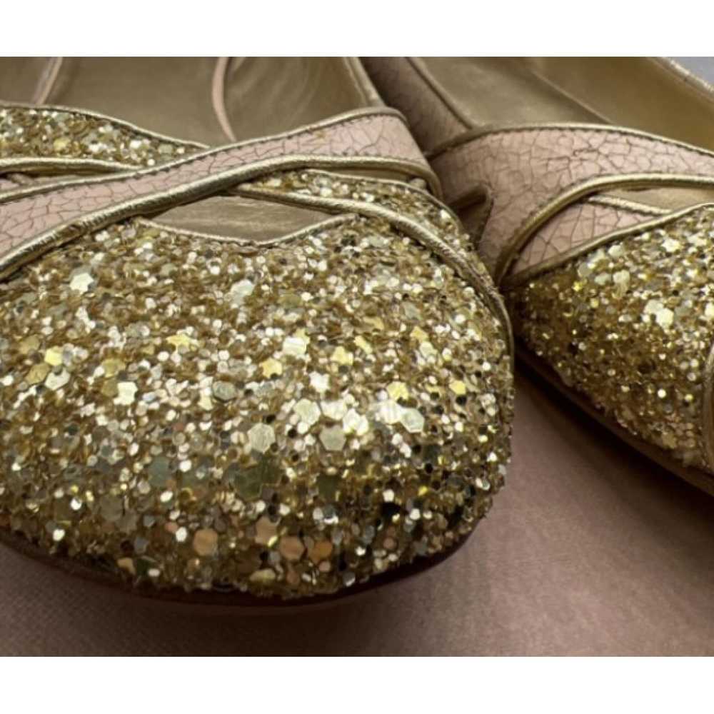 Miu Miu Glitter ballet flats - image 6