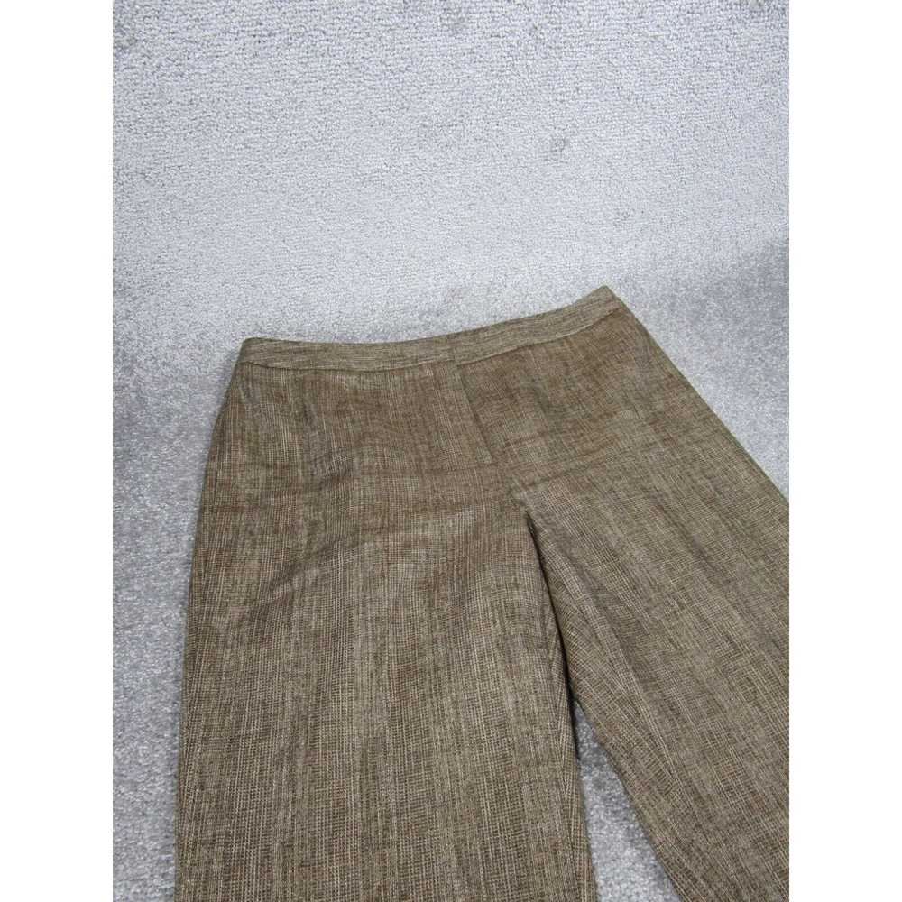 Blend Lafayette 148 Pants Womens 12 Brown Wool Bl… - image 2