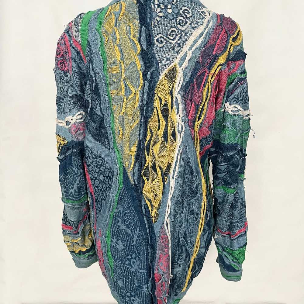 Vintage Coogi multicolor cardigan - image 2