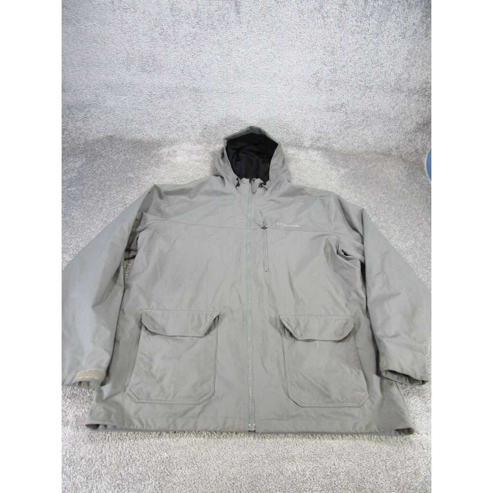 Vintage Columbia Jacket Mens Large Softshell Ligh… - image 1