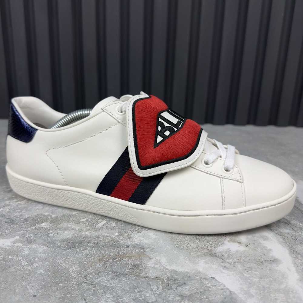 Gucci Gucci Ace Sneakers Blind For Love Patch Web… - image 9