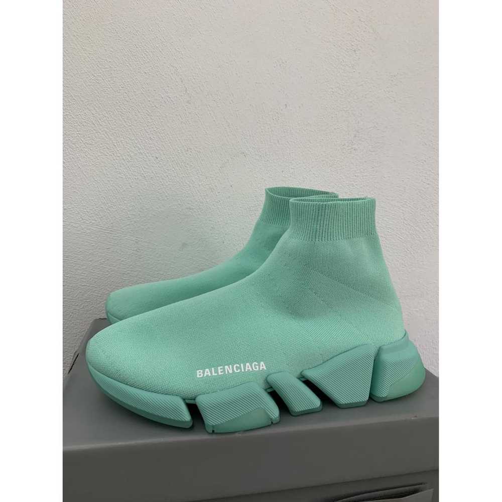 Balenciaga Speed cloth high trainers - image 3