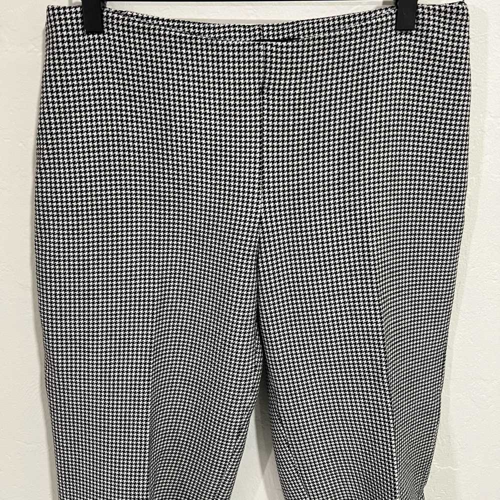 Zara Zara Woman Black & White Houndstooth Jacquar… - image 4