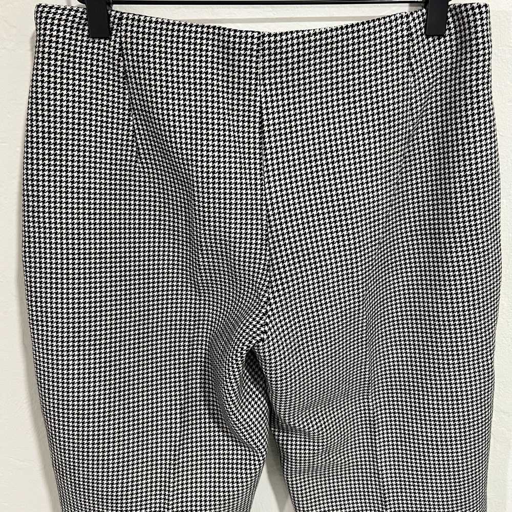 Zara Zara Woman Black & White Houndstooth Jacquar… - image 6