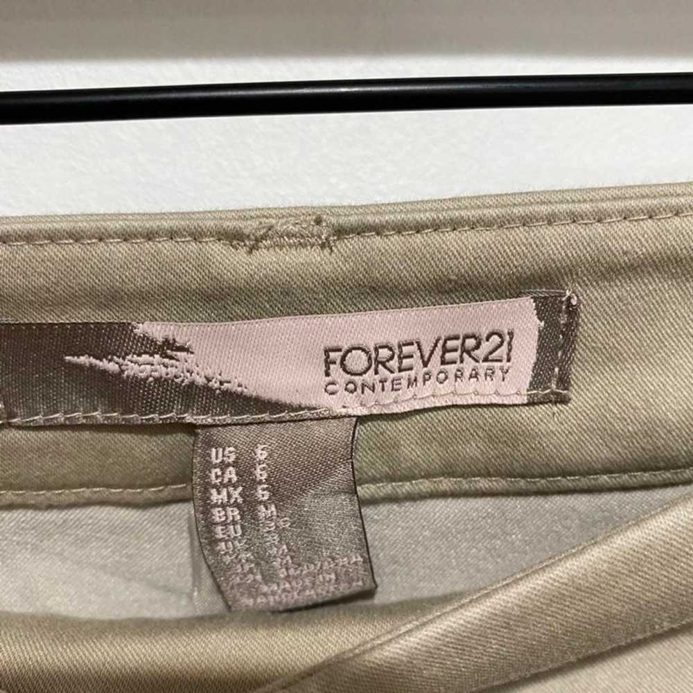 Forever 21 Forever 21 Contemporary Tan Skinny Pan… - image 5