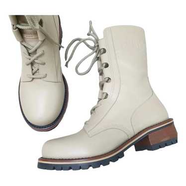 Dior Leather biker boots - image 1