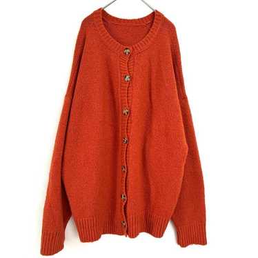 Classical Elf [M] Knit Cardigan Long Sleeve Orang… - image 1