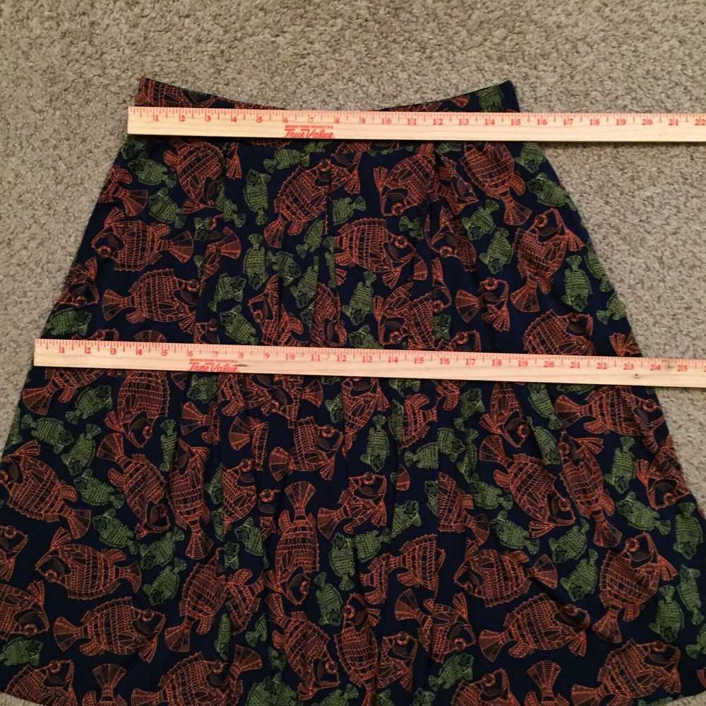 Vintage LuLaRoe Skirt Large Knee Length Unlined P… - image 3