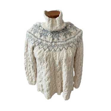 Vintage Jones New York Hand Knit fair isle sweate… - image 1