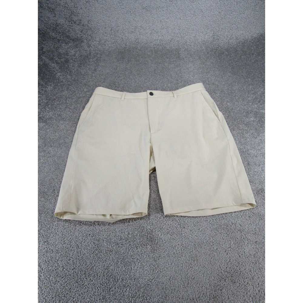 Vintage Johnnie-O Shorts Mens 36 Mulligan Beige L… - image 1