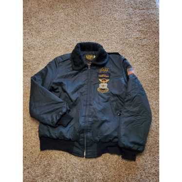 Vintage Vintage Timber King US Airforce Bomber Ja… - image 1