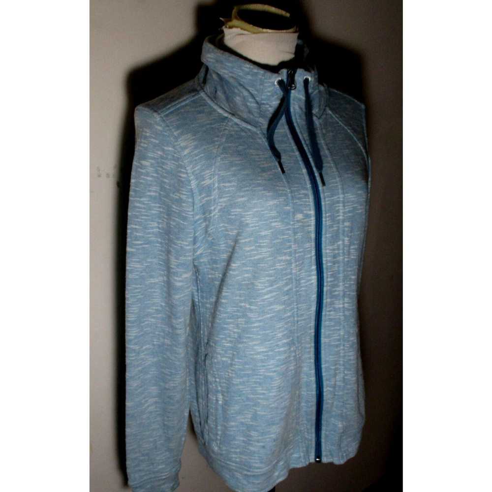 Vintage Women's REI Blue Full Zip Mock Neck Athle… - image 3