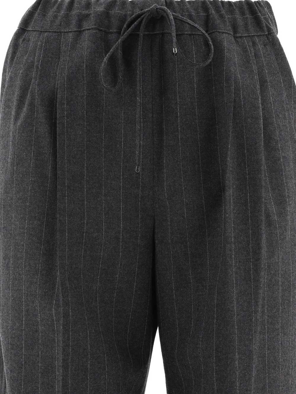 Max Mara Max Mara Cashmere Pinstriped Trousers - image 3