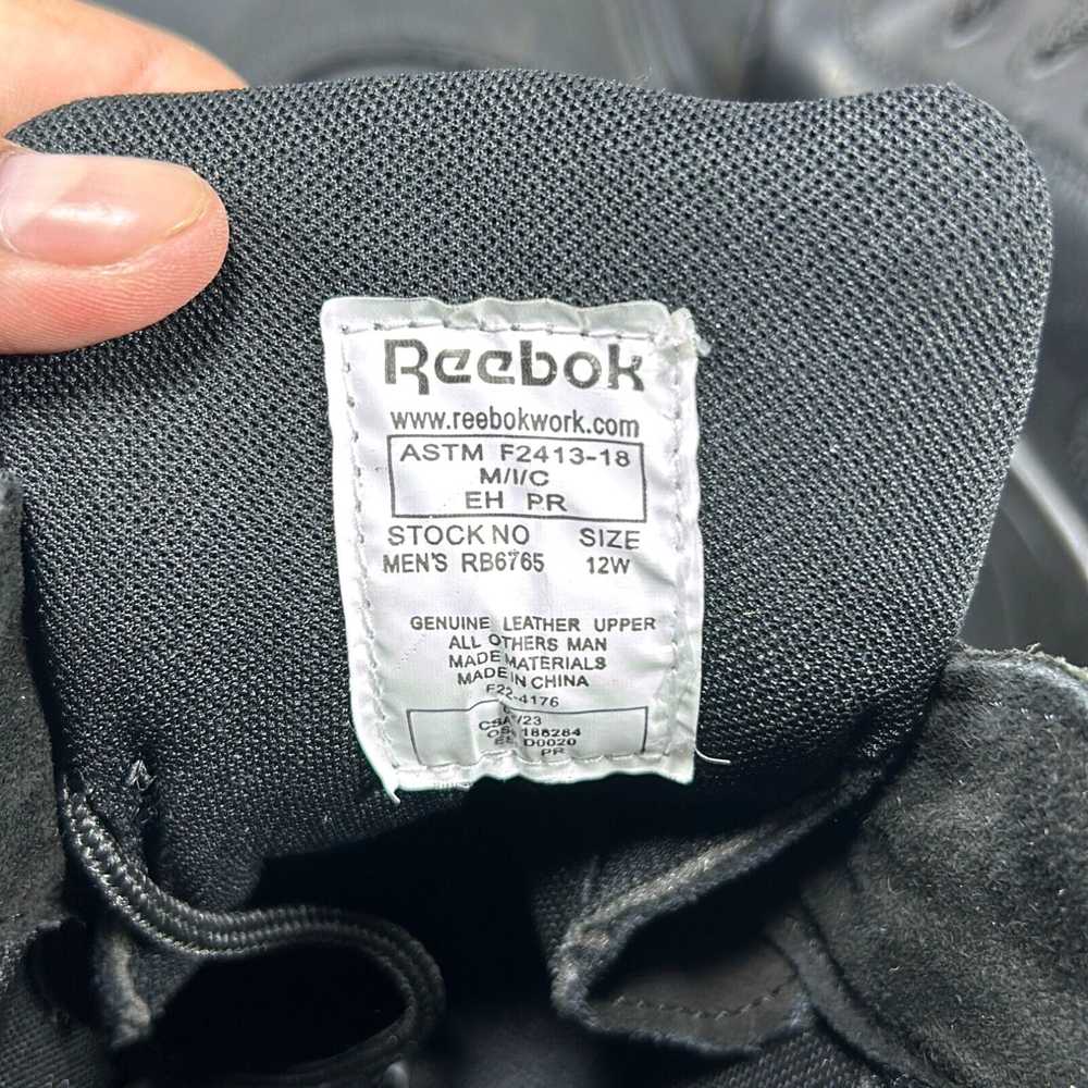 Reebok Reebok Boots Men's Size 12 Steel Toe Train… - image 7