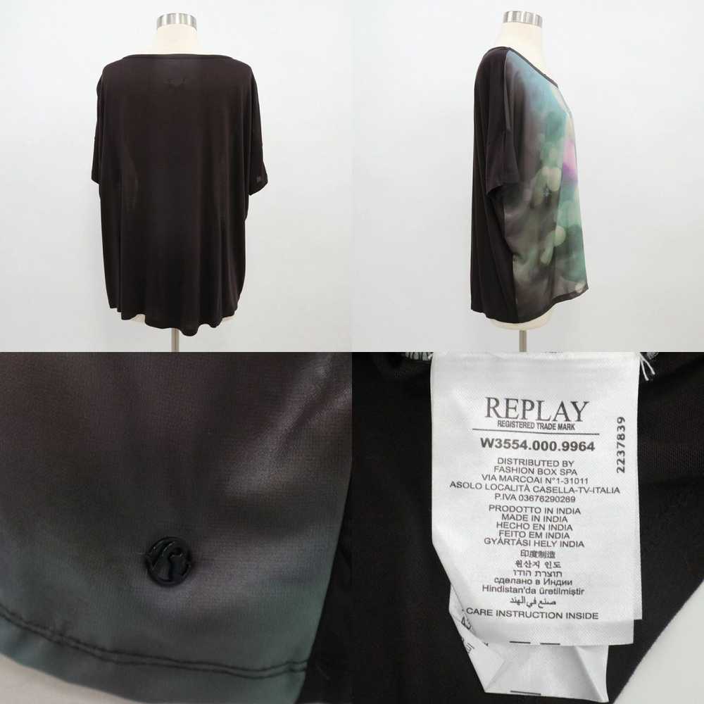 Replay Replay Top T-Shirt Womens L Large NEW Dolm… - image 8