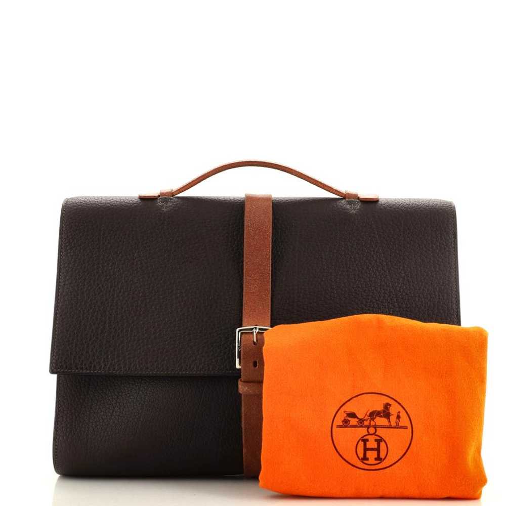 Hermès Leather handbag - image 2