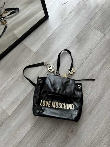 Luxury × Moschino VERY RARE LOVE MOSCHINO BACKPACK