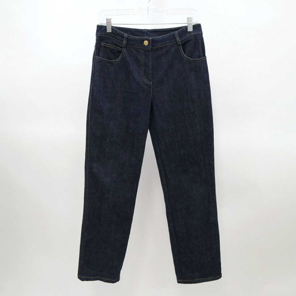 Vintage ST. JOHN Ankle Jeans Straight Leg High Wa… - image 1