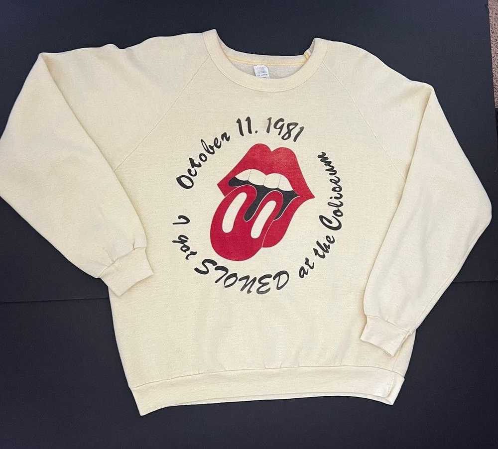 The Rolling Stones Rolling Stones 80s sweatshirt … - image 1