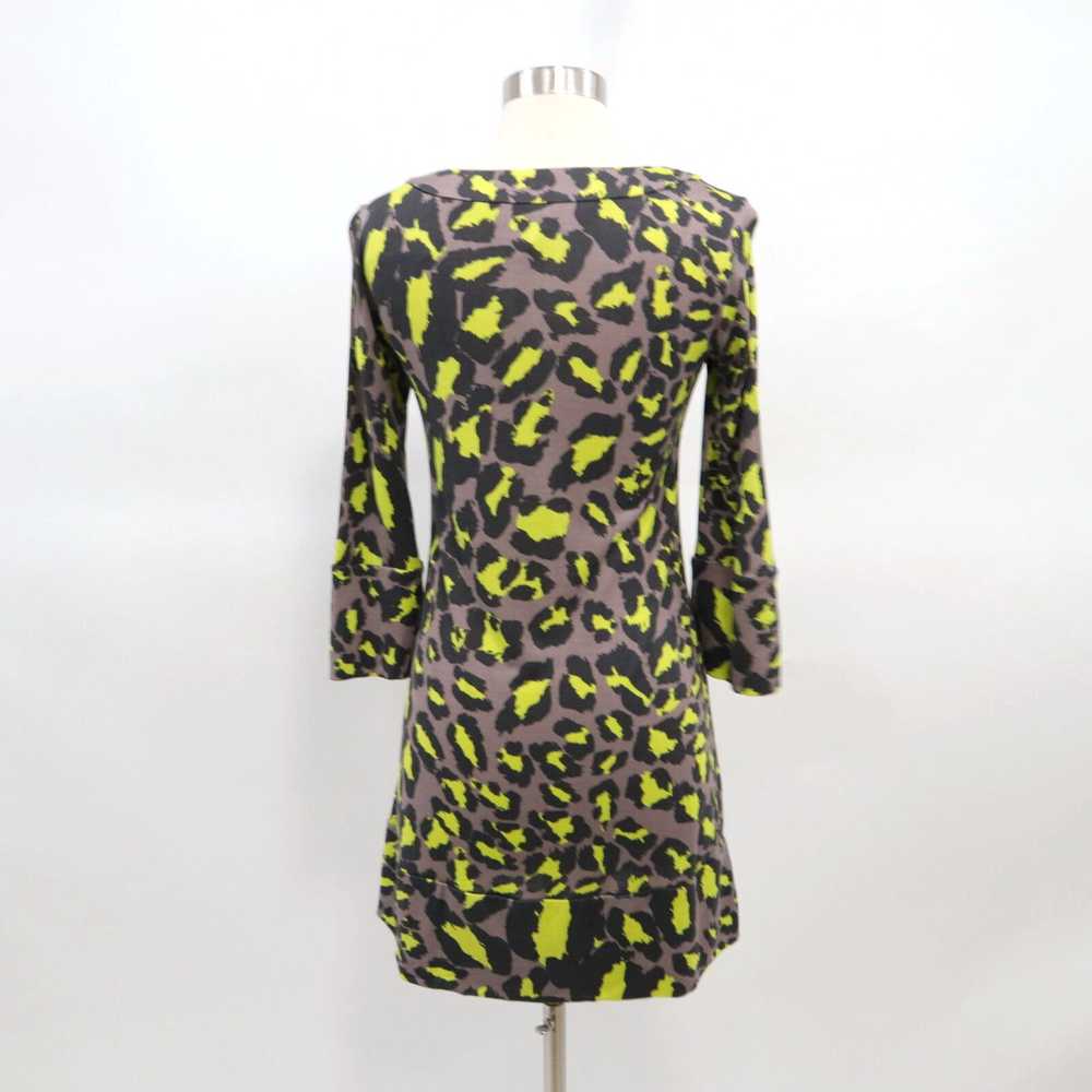 Diane von Furstenberg DvF Dress Silk Womens 2 Vin… - image 7