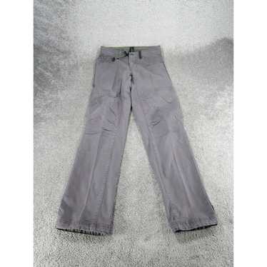 Prana Prana Pants Mens 28 Gray Canvas Trousers Ad… - image 1