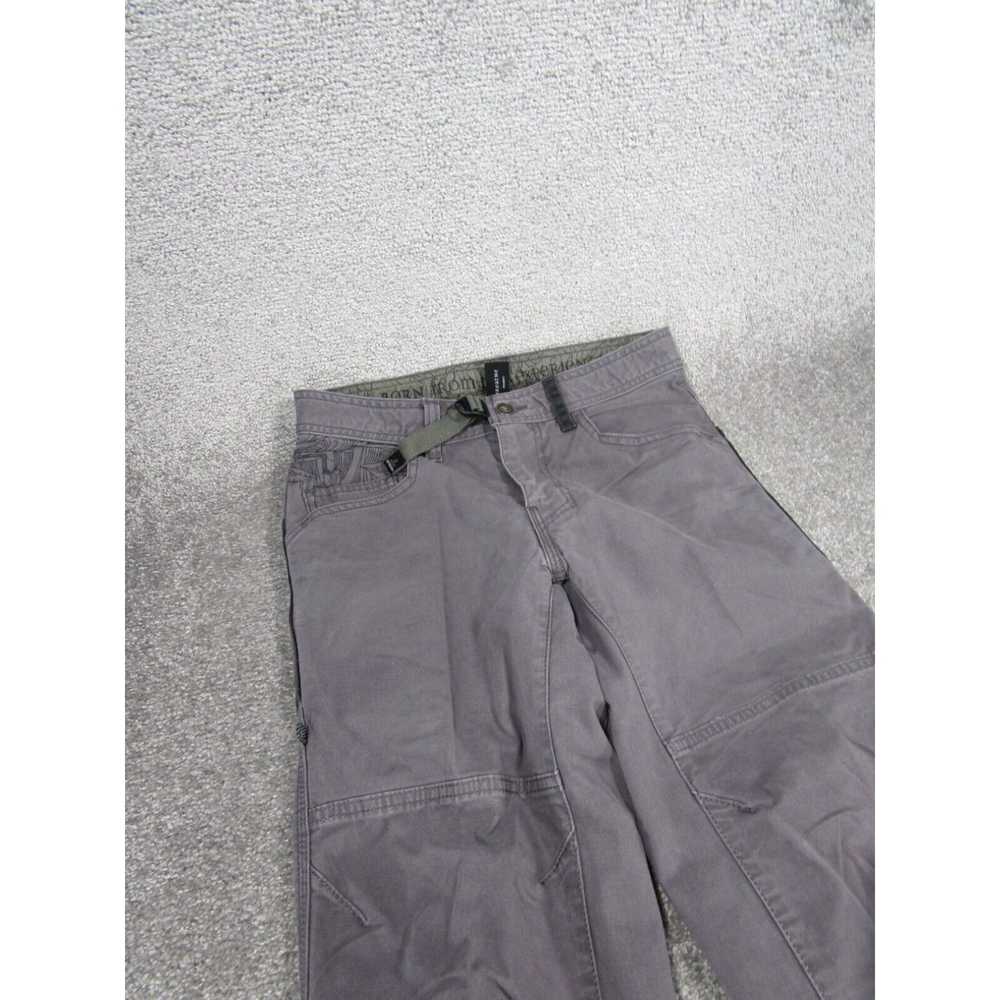 Prana Prana Pants Mens 28 Gray Canvas Trousers Ad… - image 2