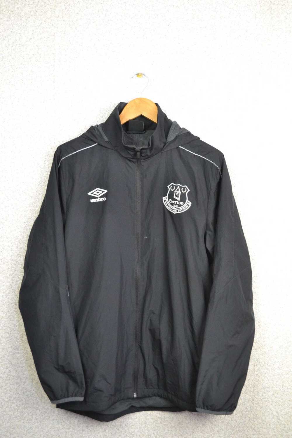 Soccer Jersey × Umbro Everton FC black Umbro jack… - image 1