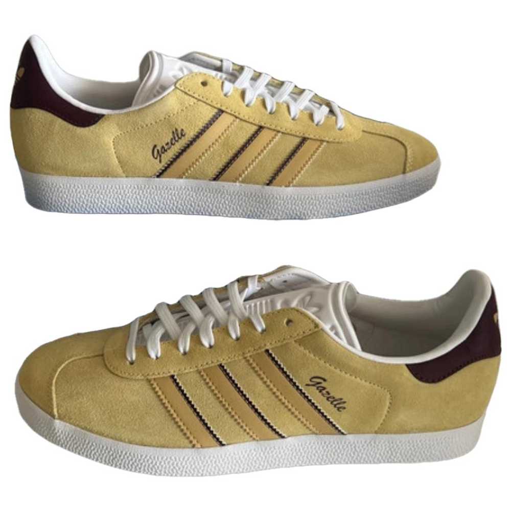 Adidas Gazelle velvet trainers - image 1