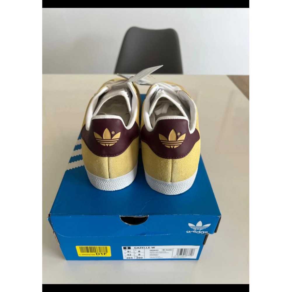 Adidas Gazelle velvet trainers - image 4