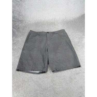 Hurley Hurley Shorts Mens 38 Gray Lightweight Pol… - image 1