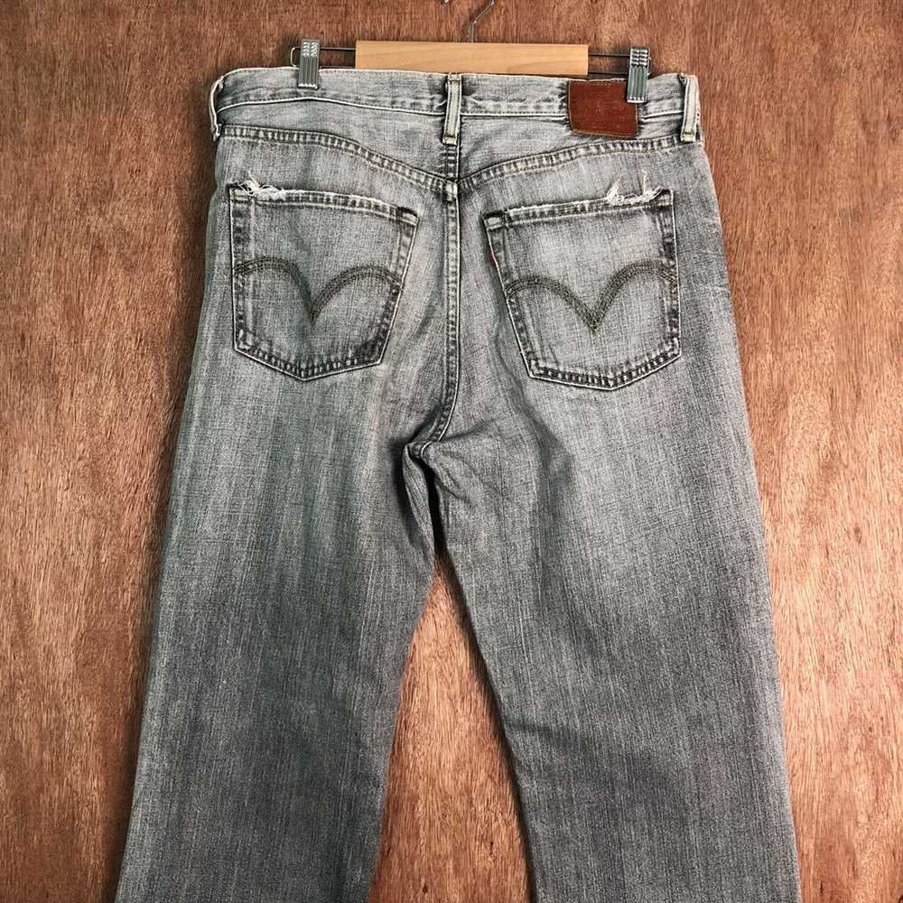 Distressed Denim × Levi's × Vintage DL Levi's Str… - image 10