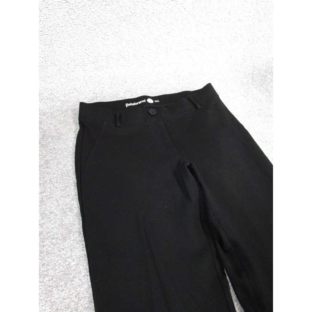 Vintage Betabrand Pants Womens Small Black Ponte … - image 2