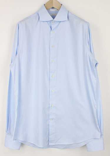 Suitsupply 41L/16L Light Blue Slim Cut Cotton Shir