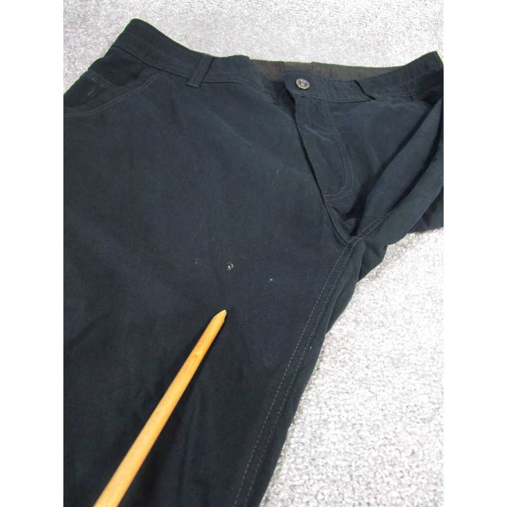 Vintage Kuhl Pants Mens 36 Slax Black Cotton/Nylo… - image 2