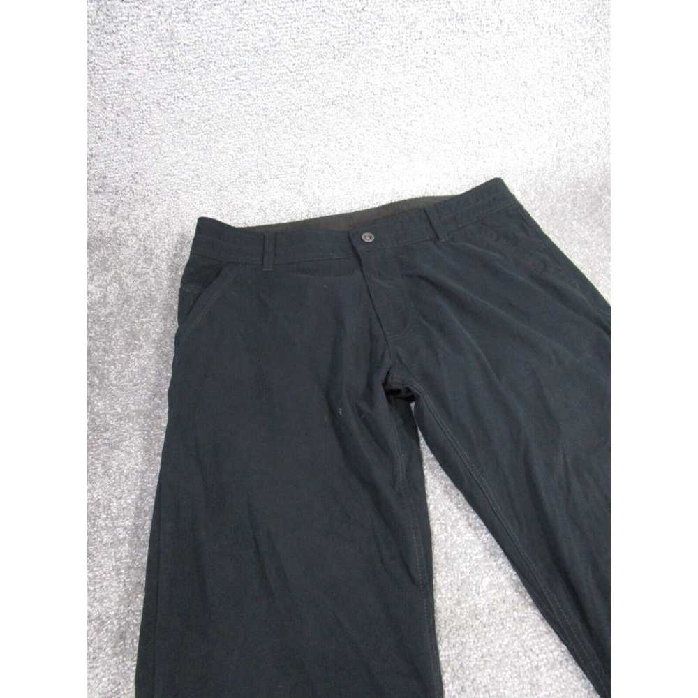 Vintage Kuhl Pants Mens 36 Slax Black Cotton/Nylo… - image 3