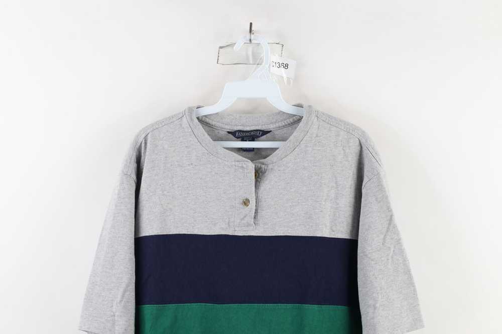 Lands End × Vintage Vintage 90s Lands End Striped… - image 2