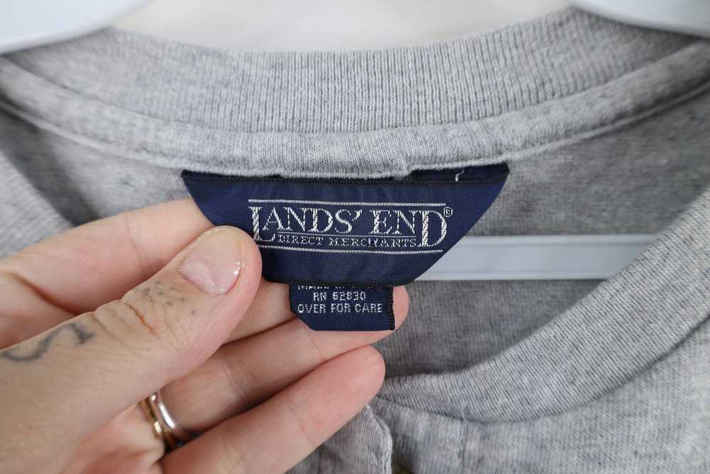 Lands End × Vintage Vintage 90s Lands End Striped… - image 5