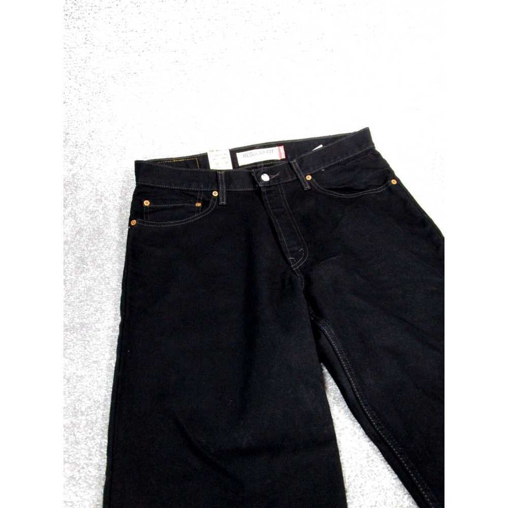 Levi's Levis 505 Jeans Mens 34 Black Denim Regula… - image 2