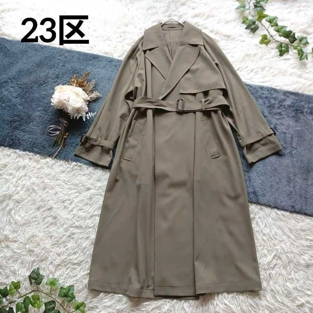 《美品✨》23区　Twenty Three Cuckoo　Wrap Coat　Trench Coa… - image 1