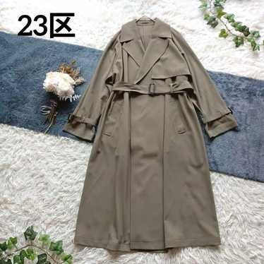 《美品✨》23区　Twenty Three Cuckoo　Wrap Coat　Trench Coa… - image 1