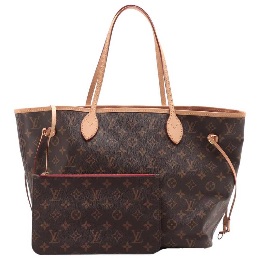 Louis Vuitton Neverfull leather tote - image 1