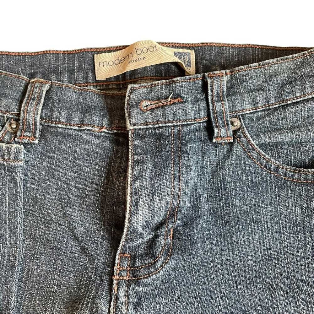 Vintage Gap MODERN BOOT CUT Blue Denim Jeans USA … - image 5