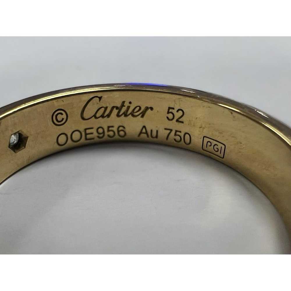 Cartier Love yellow gold ring - image 2