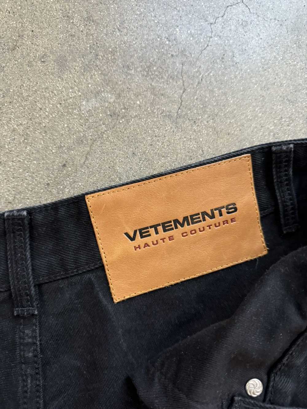 Vetements Vestments Distressed Baggy Denim - image 7