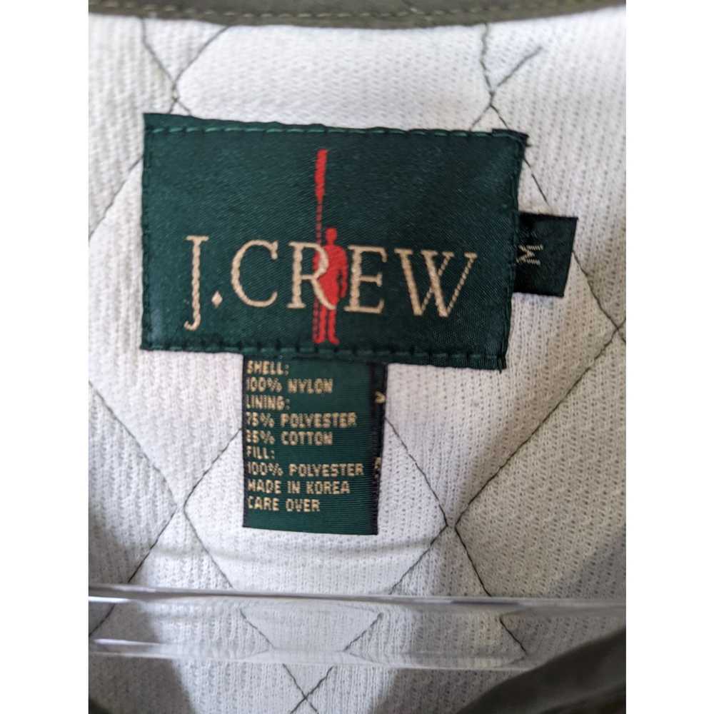 J.Crew Vintage 90's J. Crew Oarsmen Army Green Qu… - image 4