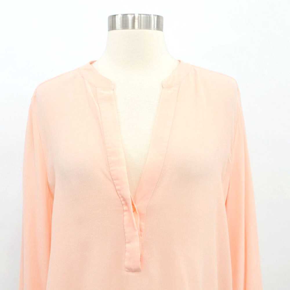 Vince Vince Blouse Shirt Top Womens 12 Peach Apri… - image 2