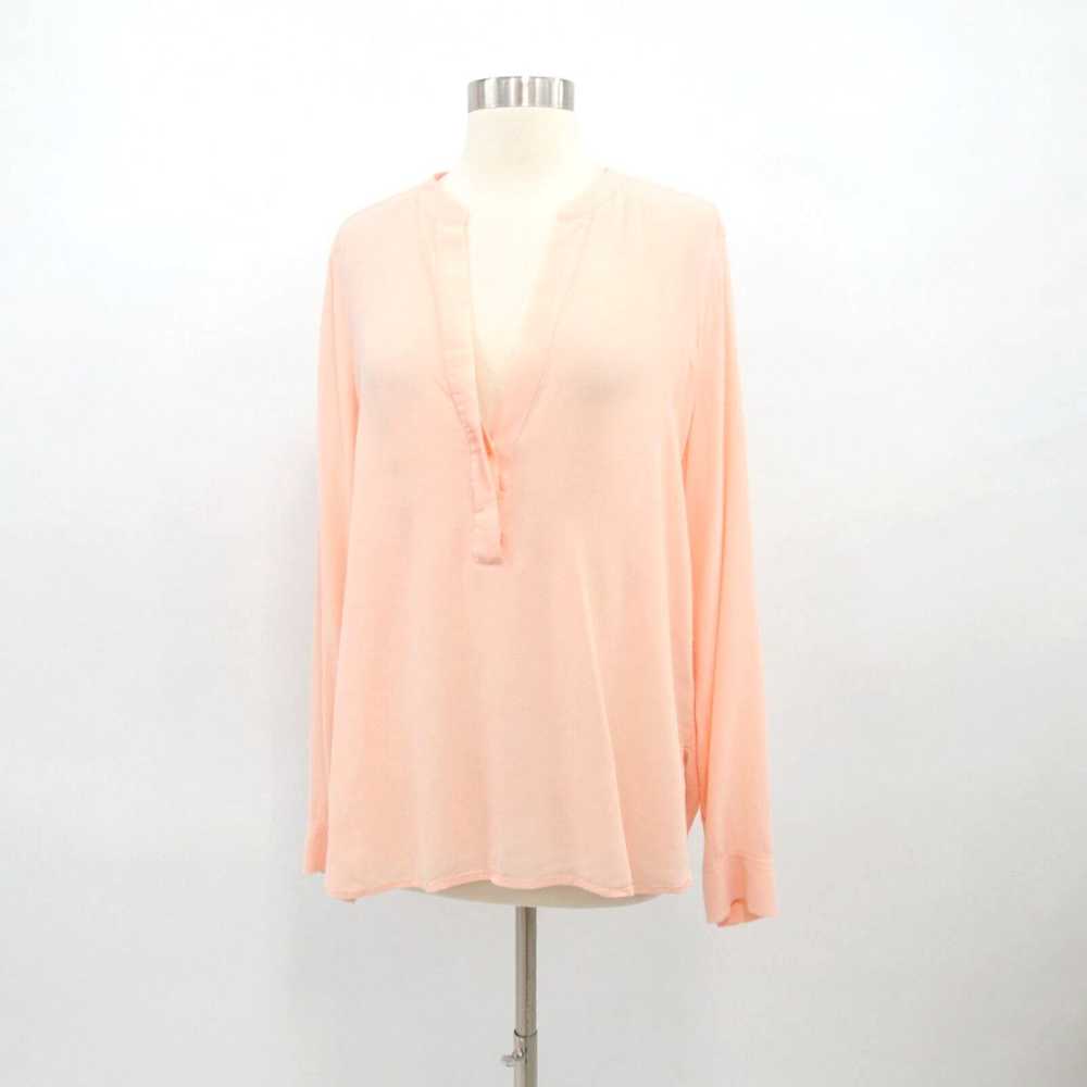 Vince Vince Blouse Shirt Top Womens 12 Peach Apri… - image 5