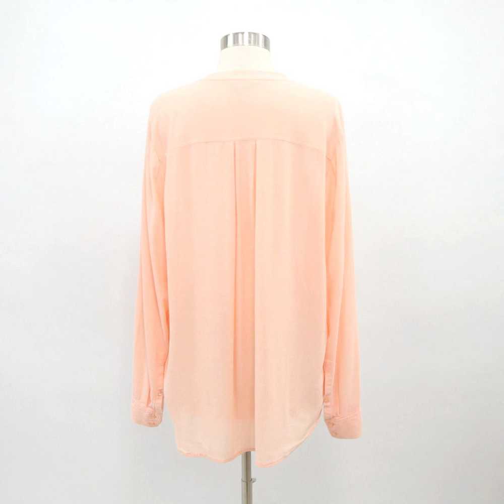 Vince Vince Blouse Shirt Top Womens 12 Peach Apri… - image 7