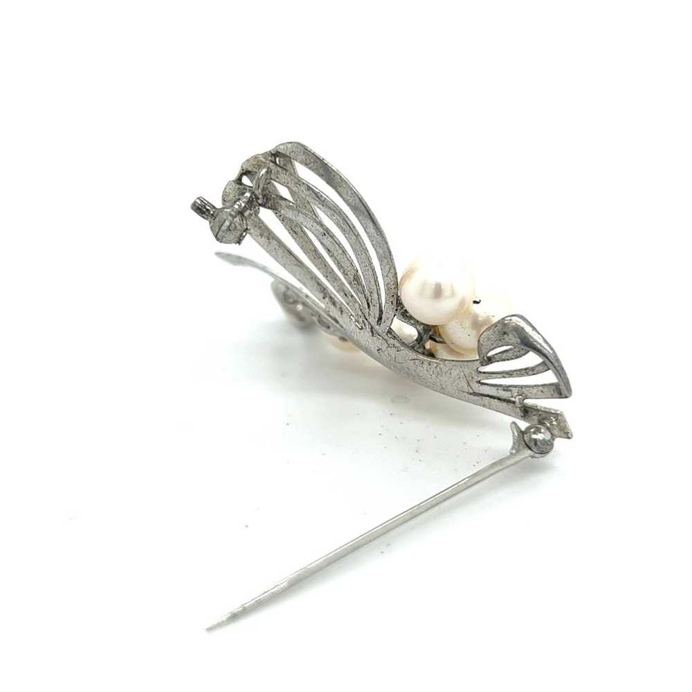 Mikimoto Silver pin & brooche - image 5