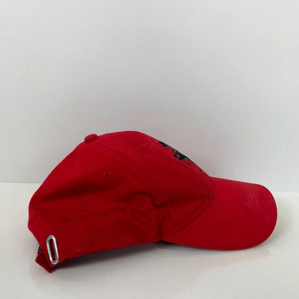 Ferrari Ferrari Logo Strapback Hat Red Embroidered - image 2